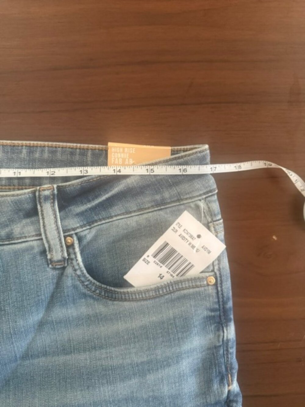 NWT Kut from the Kloth Connie High Rise Crop, Size 14 - Picture 5 of 8
